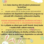 Program na duben